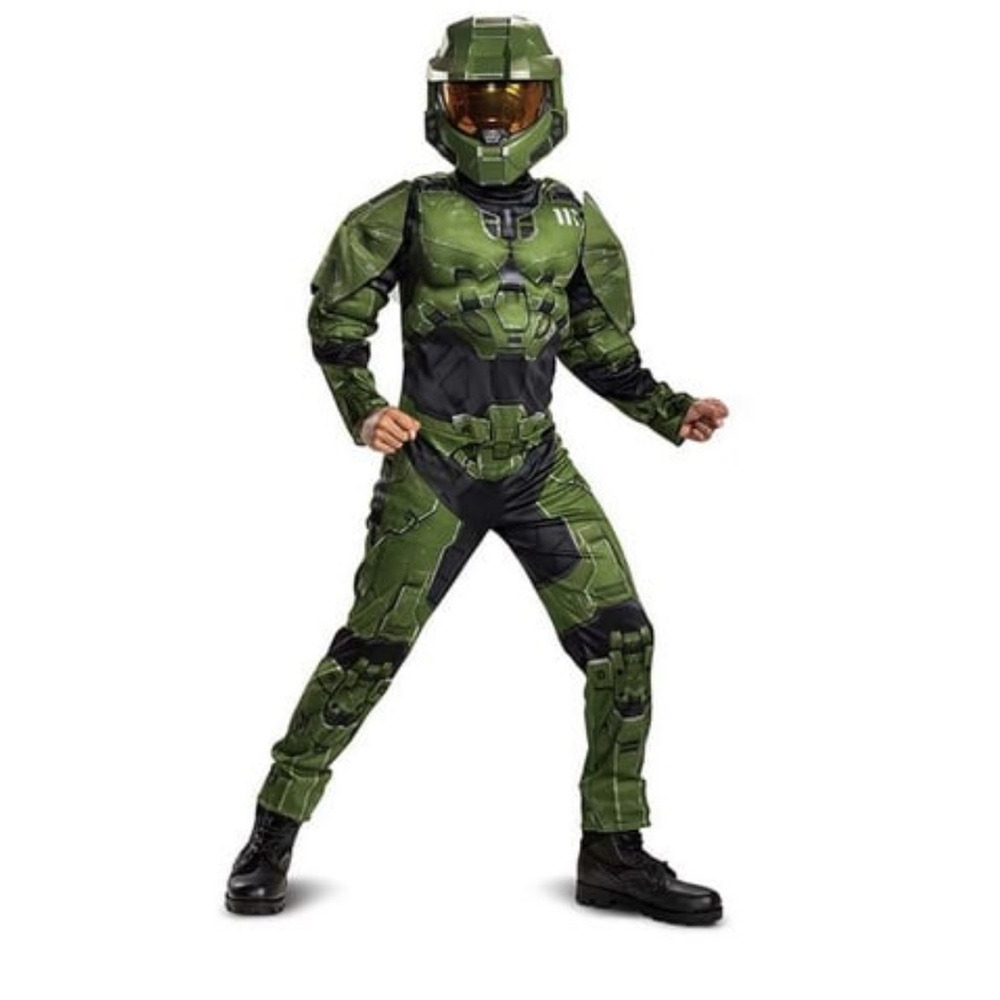 Halo Infinite Master Chief Muscle Costume (L)